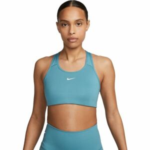 Nike SWOOSH Dámská sportovní podprsenka, světle modrá, velikost