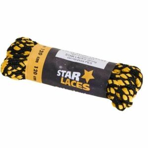 PROMA STAR LACES 120 CM Tkaničky, žlutá, velikost