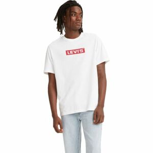 Levi's® SS RELAXED FIT TEE BOXTAB Pánské tričko, bílá, velikost