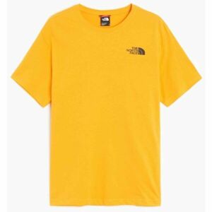 The North Face RED BOX M Pánské tričko krátkými rukávy, žlutá, velikost