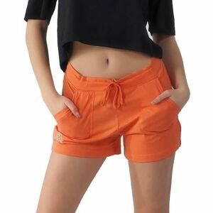 Kappa LOGO CABER Dámské šortky, oranžová, velikost