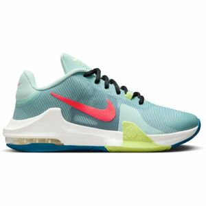 Nike AIR MAX IMPACT 4 Pánská basketbalová obuv, světle modrá, velikost 44.5