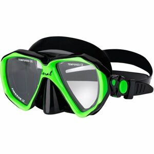 Finnsub CORAL JR Juniorská potápěčská maska, světle zelená, velikost