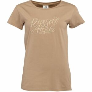 Russell Athletic TEE SHIRT W Dámské tričko, béžová, velikost