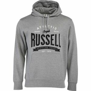 Russell Athletic SWEATSHIRT M Pánská mikina, šedá, velikost