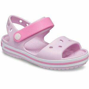 Crocs CROCBAND SANDAL K Dětské sandály, růžová, velikost 25/26