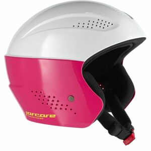 Arcore RACER Juniorská lyžařská helma, bílá, velikost