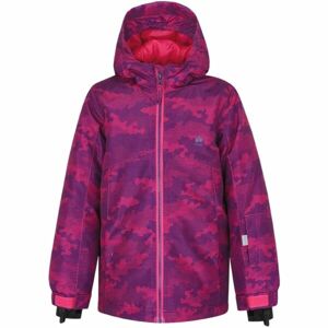 Loap CUNES Dětská lyžařská bunda, růžová, velikost