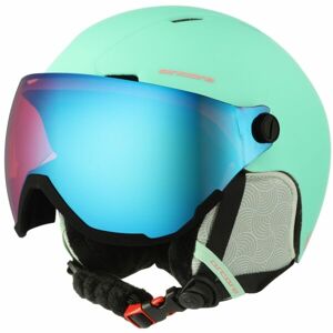 Arcore PACE JR Juniorská lyžařská helma, světle zelená, velikost