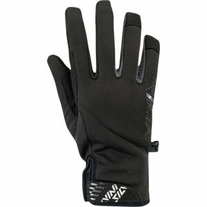 SILVINI ORTLES Pánské softshellové rukavice, černá, velikost