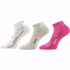 Voxx S-KATOIC 3P Dívčí ponožky, růžová, velikost