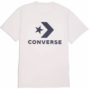 Converse STANDARD FIT CENTER FRONT LARGE LOGO STAR CHEV Unisexové tričko, béžová, velikost