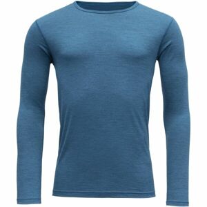 Devold BREEZE MERINO 150 SHIRT Pánské triko, modrá, velikost