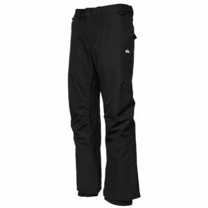 Quiksilver ESTATE PT Pánské lyžařské kalhoty, černá, velikost