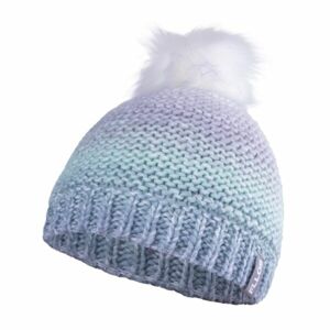 FLLÖS SHELBY Dámská pletená zimní čepice, fialová, velikost