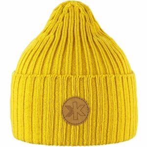 Kama MERINO A181 Dámská zimní čepice, žlutá, velikost