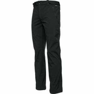Northfinder JOHNNIE Pánské softshellové kalhoty, černá, velikost