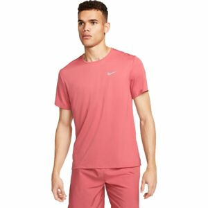 Nike DRI-FIT MILER Pánské tréninkové tričko, červená, velikost