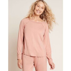 BOODY GOODNIGHT RAGLAN SLEEP TOP Dámské pyžamové tričko, růžová, velikost