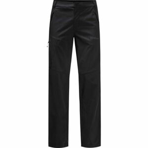 Jack Wolfskin GLASTAL PANTS M Pánské outdoorové kalhoty, černá, velikost