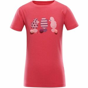 NAX POLEFO Dětské triko, růžová, velikost