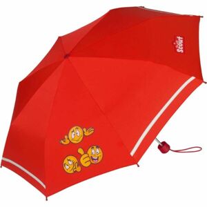 SCOUT EMOJI Dětský skládací deštník, červená, velikost