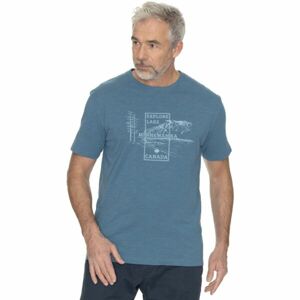 BUSHMAN DEMING Pánské tričko, modrá, velikost
