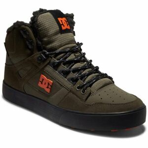 DC PURE HIGH-TOP WC WNT Pánské vycházkové tenisky, khaki, velikost 42.5