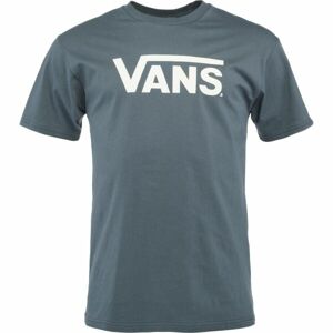 Vans CLASSIC VANS TEE-B INDIGO-MARSHMALLOW Pánské tričko, tmavě modrá, velikost