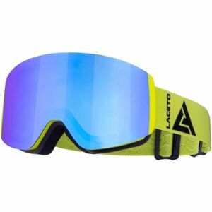 Laceto SNOWDRIFT Juniorské lyžařské brýle, žlutá, velikost