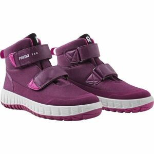 REIMA PATTER 2.0 Dívčí boty s membránou, vínová, velikost