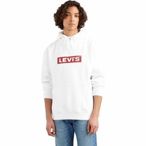 Levi's® T3 RELAXD GRAPHIC HOODIE Pánská mikina, šedá, velikost