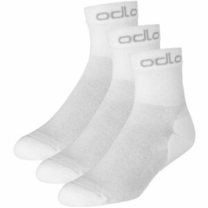Odlo ACTIVE QUARTER 3-PACK Ponožky, bílá, velikost