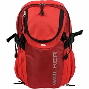 WALKER FLOW Turistický batoh, červená, velikost