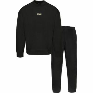 Fila IN BRUSHED COTTON FLEECE Unisex pyžamo, černá, velikost