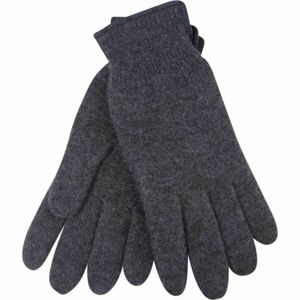 Devold WOOL GLOVE Vlněné rukavice, tmavě šedá, velikost