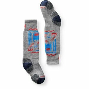 Smartwool WINTERSPORT FULL CUSHION SKI DAY OTC Dětské lyžařské ponožky, šedá, velikost