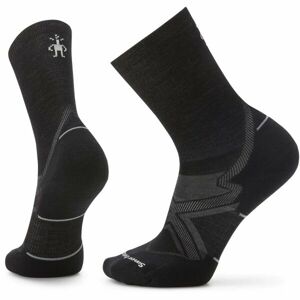 Smartwool RUN COLD WEATHER TARGETED CUSHION CREW Pánské sportovní ponožky, černá, velikost