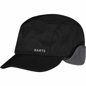 BARTS MULHACEN EARFLAP CAP Voděodolná čepice s klapkami, černá, velikost