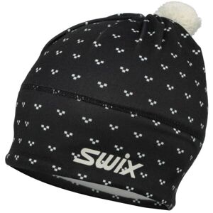 Swix TISTA Elegantní a hřejivá čepice, černá, velikost