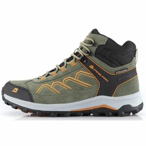 ALPINE PRO WUTEVE Unisex outdoorová obuv, khaki, velikost