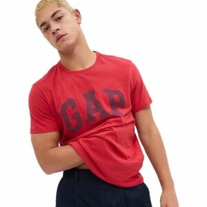 GAP LOGO Pánské tričko, červená, velikost