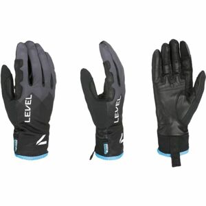 Level BACK XC Pánské lyžařské rukavice, černá, velikost