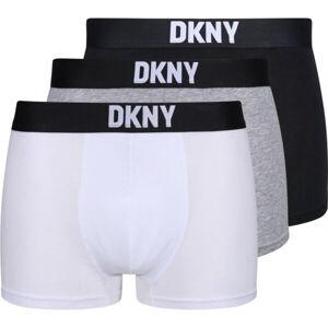 DKNY NEW YORK Pánské boxerky, bílá, velikost