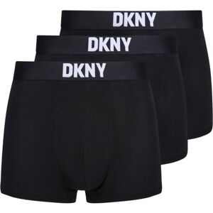 DKNY NEW YORK Pánské boxerky, černá, velikost