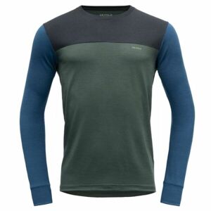 Devold PATCHELL Pánské dvouvrstvé Merino tričko, zelená, velikost