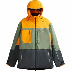 Picture TRACK Pánská zimní bunda, oranžová, velikost