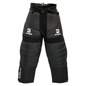 FREEZ G-180 Juniorské brankářské kalhoty na florbal, černá, velikost