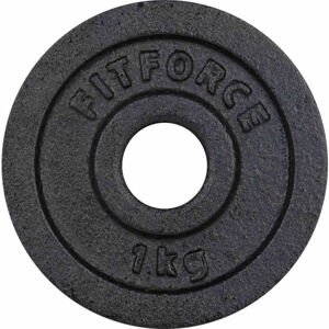 Fitforce PLB 1 KG x 30 MM Nakládací kotouč, černá, velikost